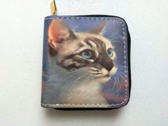 ◆ミニ財布◆猫柄　小物入れ　お札入れ　カード入れ◆送料無料　迅速発送　新品未使用