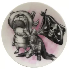 【中古】皿・茶碗 トニートニー・チョッパー 名場面小皿-水墨画風アート- 「一番くじ ワンピース FULL FORCE」 G賞