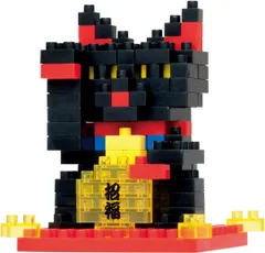 Yahoo!オークション - nanoblock 非売品 招き猫 クリアブラック