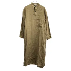 HYKE ハイク アシンメトリー ワンピース カーキ 麻 リネン サイズ1 UNITED ARROWS（ユナイテッドアローズ）の「＜HYKE（ハイク