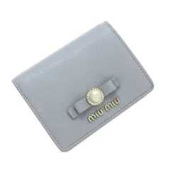 ミュウミュウ コンパクトウォレット 5MV204【Aランク】【中古】 - メルカリ 