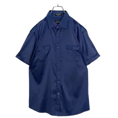 90s Anchor Blue S/S blue design shirt