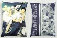 【中古】クッション・抱き枕・本体(キャラクター) シンジ＆カヲル クッション 「一番くじ 新世紀エヴァンゲリオン ～piece of memories～」 D賞