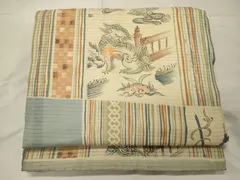 単衣フルセット 作家物 唐獅子 単衣フルセット 作家物 唐獅子