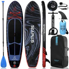 SUP インフレータブルパドルボード フル セット 楽天市場】【長350cmx幅87x厚15cm】サップボード
