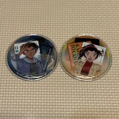 ユニバ限定　コナン缶バッジ