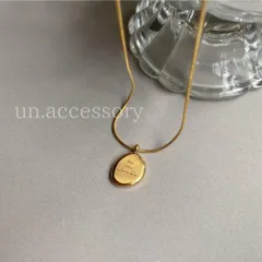 ステンレス コイン ネックレス 華奢 スネークチェーン 金属アレルギー対応 シンプル  韓国 インポート トレンド おしゃれ かわいい 上品 大人 20代 30代 40代 50代 ZARA kbf topshop ebine emu clea 好きな方へ