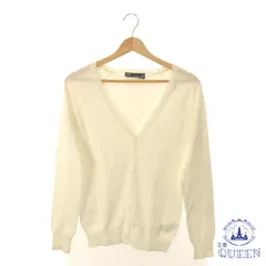 【訳アリ】 ZARA ザラ トップス カーディガン Vネック 薄手 シンプル 長袖 大きいサイズ レディース ホワイト L 901-15246 送料無料 古着