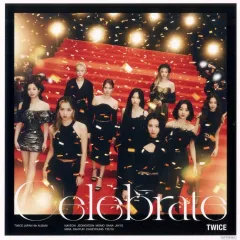 【中古】紙製品 TWICE メガジャケ 「CD Celebrate 通常盤」 Amazon.co.jp購入特典