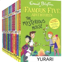 Enid Blyton Famous Five Series, 21 Books Box Collection Pack