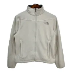 THE NORTH FACE ノースフェイス フリースジャケット アウトドア ホワイト (レディース S) 中古 古着 T0313