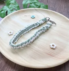 ハンドストラップ ハンドメイド マクラメ