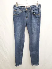 ◇ C17 シー・セブンティーン ストレッチ スキニー ジーンズ デニム パンツ サイズ26 ネイビー レディース P  【1407100028962】