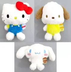 【中古】ぬいぐるみ 全3種セット びん牛乳ドールBIGタイプ 「サンリオキャラクターズ」