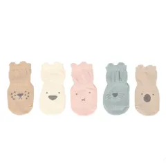 ☆ 5色組 ☆ Mサイズ ☆ ベビー 靴下 5足組 ykbbsocks5s ソックス ベビー 5足組 靴下 クルーソックス 滑り止め 赤ちゃん ルームソックス 伸縮性 コットン 綿 柔らかい 無地 男の子 女の子 かわいい 快適