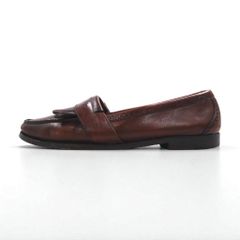 COLE HAAN USA製 フリンジ ローファー 28cm ブラウン レザー 225844 J5 6034