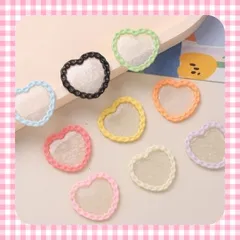 【526-い】95個 デコパーツ プレート 土台 ホイップデコ ミックス まとめ売り