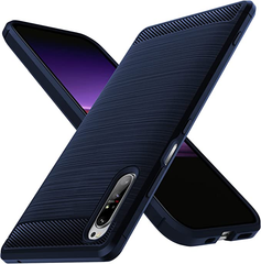 Xperia 1 II ケース TPU 耐衝撃シリコン 薄型 SO-51A SOG01カバー スリム 指紋防止 tpu Sony カバー 柔軟 衝撃吸収 米軍MIL規格取得 保護カバー 落下防止 耐久 専用カバー 青0107-Xp1 II-02 ::29119