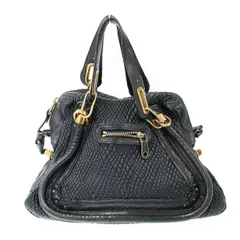 ✨袋・Gカード付き極美品✨クロエ　パラティ　2wayショルダーバッグ　ブラック chloe クロエ パラティ 2WAYショルダーバッグ スモール ブラック