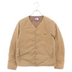 THE NORTH FACE PURPLE LABEL (ノースフェイスパープルレーベル) Down Cardigan ノーカラー ダウンカーディガン ブラウン ND2059N