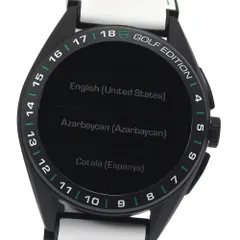 【極美品】タグホイヤーコネクテッドE4用ベルトセット タグ・ホイヤー コネクテッド、ゴールドがアクセントの新モデル