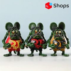 ラットフィンクRFキャラクター フィギュアセット 7体 R・F ラットフィンク フィギュア 2体セット(赤+黄) - メルカリ