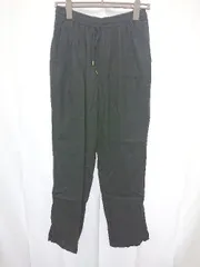 ◇ Θ green label relaxing UNITED ARROWS イージー パンツ サイズ42 ブラック メンズ E  【1506180005655】