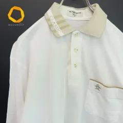 マンシングウェア クラシック Munsingwear ポロシャツ 長袖 ゴルフシャツ 776561★