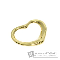 TIFFANY&Co. ティファニー オープンハート ペンダントトップ K18YG レディース [中古]