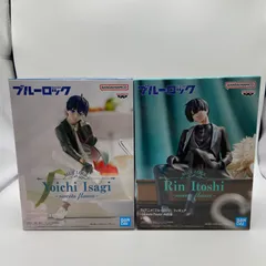 未開封　ブルーロック　2点セット　sweets flavor　潔世一　糸師凛　プライズ　フィギュア　バンダイ　バンダイナムコ　バンプレスト