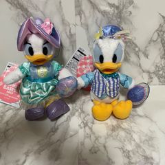 香港Disney 20周年 ドナルド デイジー ぬいぐるみセット - メルカリ