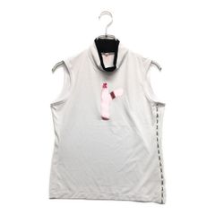 中古 レディース アルチビオ archivio ノースリーブ 38(M) 白 ホワイト モックネック ストレッチ