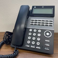 Ｊ0009 ビジネスホン サクサ TD810(K) 中古 ブラック 業務用 SAXA 18ボタン多機能電話機（黒）
