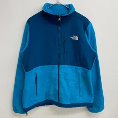 THE NORTH FACE デナリジャケット バイカラー ブルー POLARTEC フリースジャケット【レディースM】