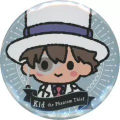 【中古】バッジ・ピンズ 怪盗キッド 缶バッジ 「セガ ラッキーくじONLINE 名探偵コナン ～ゆるこれ～」 E賞-5