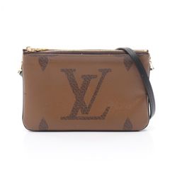 ルイ・ヴィトン LOUIS VUITTON ショルダーバッグ ポシェット ドゥーブル ジップ  M69203 PVCコーティングキャンバス レザー ポシェット・ドゥーブルジップ レディース Used A