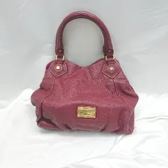 ◇ Θ◎ MARC BY MARC JACOBS マークバイマークジェイコブス 2way ショルダーバッグ ハンドバッグ ボルドー系 レディース E  【1502060044554】