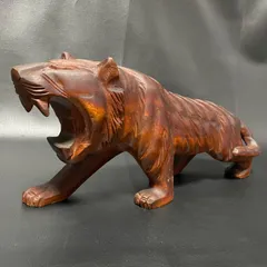 2025年最新】木彫り 虎 置物の人気アイテム - メルカリ