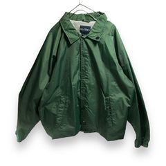 【人気急上昇】 90s puritan ピューリタン　ナイロン　コーチジャケット　グリーン