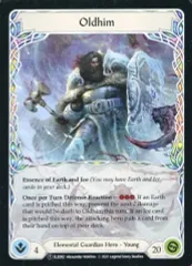 【中古】Flesh and Blood ELE002・ELE111[T]：Oldhim // Frostbite