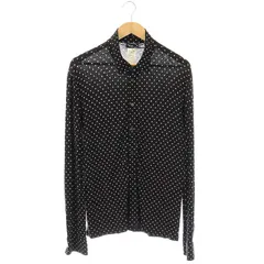 アニエスベーオム Agnes b. homme ドットロングスリーブシャツ 2 ブラック オフホワイト /DO ■OS ■SHのサムネイル