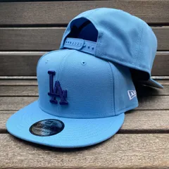 USA仕様 9FIFTY ニューエラ MLB ロサンゼルス ドジャース LA Dodgers スナップバックキャップ Essentials Sky Blue (950-203)