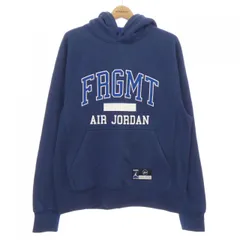 FRAGMENT x JORDAN　ネイビーパーカー　SIZE　XS