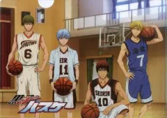 【中古】クリアファイル 黒子＆火神＆黄瀬＆緑間 A4クリアファイル 「黒子のバスケ」