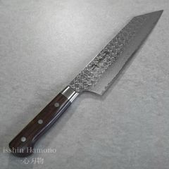 【堺孝行】 包丁 剣型牛刀 190mm 33層ダマスカススーパーゴールド2 SPG2 SG2 粉末ハイスステンレス鋼 デザートアイアンウッド柄 送料無料 ギフトラッピング対応 14077
