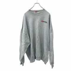 Champion ロゴスウェット 2XL チャンピオン メキシコ製 企業ロゴ グレー 古着卸 アメリカ仕入 t2406-3017