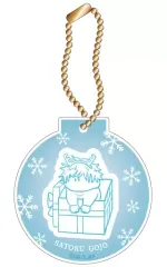 【中古】キーホルダー 五条悟 「呪術廻戦 オーナメント風トレーディングキーリング～クリスます～」