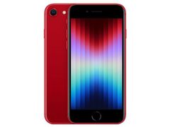 未使用品 	APPLE iPhoneSE3 64GB レッド MMYE3J/A　SIMフリー 在庫僅少