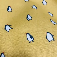 オックス生地撥水加工タイプ ペンギン柄