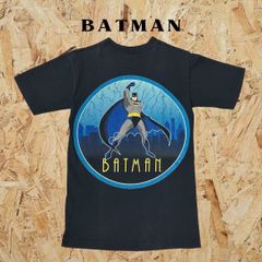 【USA製】90s サイズM GIANT BY Tee Jays　ジャイアント　BATMAN　バットマン　ムービーT　キャラT 　アメコミ　ヴィンテージ　ビンテージ　古着
